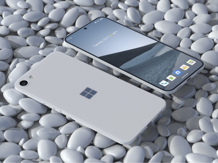 Ý tưởng về mẫu điện thoại smartphone Microsoft Surface Solo